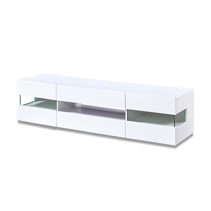 Concorde LED High Gloss Tv Unit With 4 Compartments